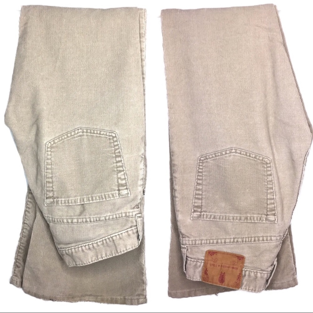 Vintage Abercrombie & Fitch Boot Cut Corduroys 2 - Picture 2 of 8